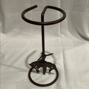 Cowboy Hat Holder with Rider Design